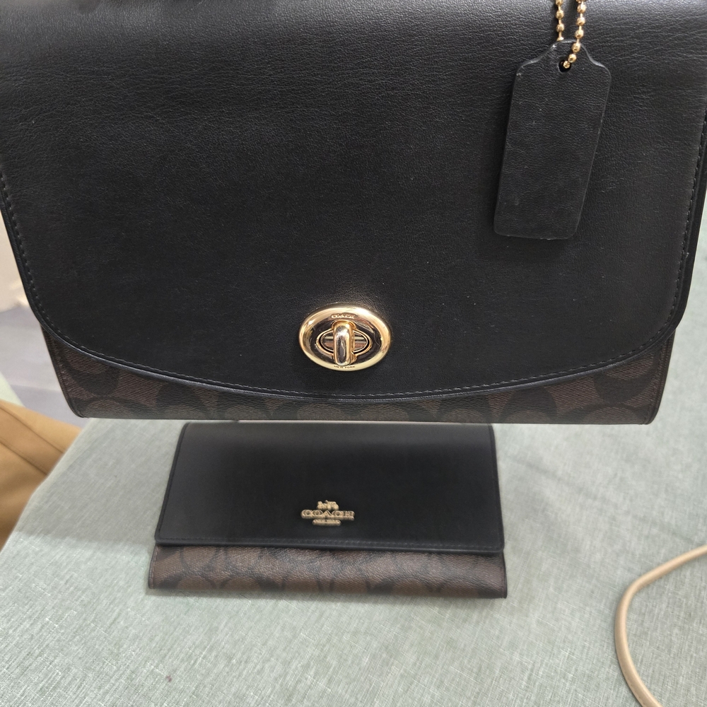 Coach Black and Brown Women's Bag